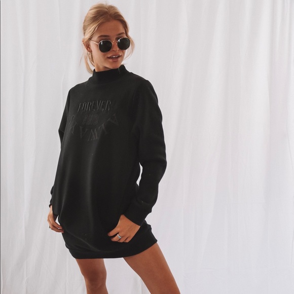 Volcom high neck sweater dress - Picture 2 of 4